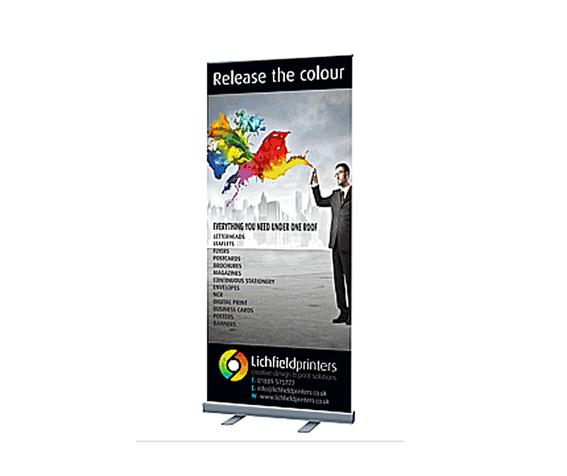 Custom roller banners are ideal for exhibitions or for marketing at stand alone events. We can design and produce your roller banners for you.