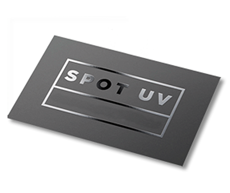Spot UV printing is a technique we use to enhance the finish of your publications and designs